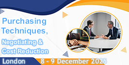 Purchasing Techniques, Negotiating and Cost Reduction